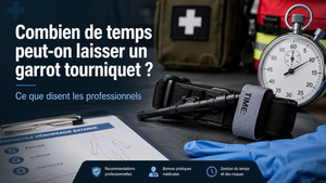 Combien de temps peut-on laisser un garrot tourniquet ? Ce que disent les professionnels